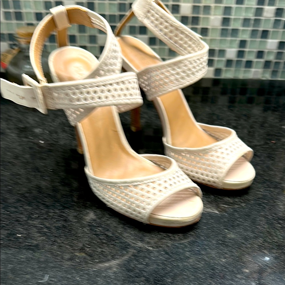 Elegant Cream Women's Heels